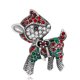 thumbnail image 1 of Yuarrent Decorado Árbol de Navidad Botas de Papá Noel Muñeco de nieve Campana Broche Bufanda Collar Solapa Broche de Navidad Regalo de niña Kits de decoración para fiestas No.38 Yuarrent JR0793-38, 1 of 6