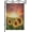 Multi139, variant on Sunflower Garden Flag 12.5x18 Inch Vertical Double Sided Field in Evening Light Sunflower Mitsuman Yard Garden House Flag for Outdoor Indoor Decoration