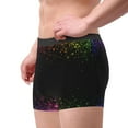 thumbnail image 4 of Junzan Colorful Sparkling Mens Underwear Boxer Briefs For Men’s - Small, 4 of 9