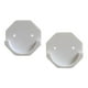 thumbnail image 3 of Soporte adhesivo Zulema para barra de cortina baño y cocina blanco, 3 of 7