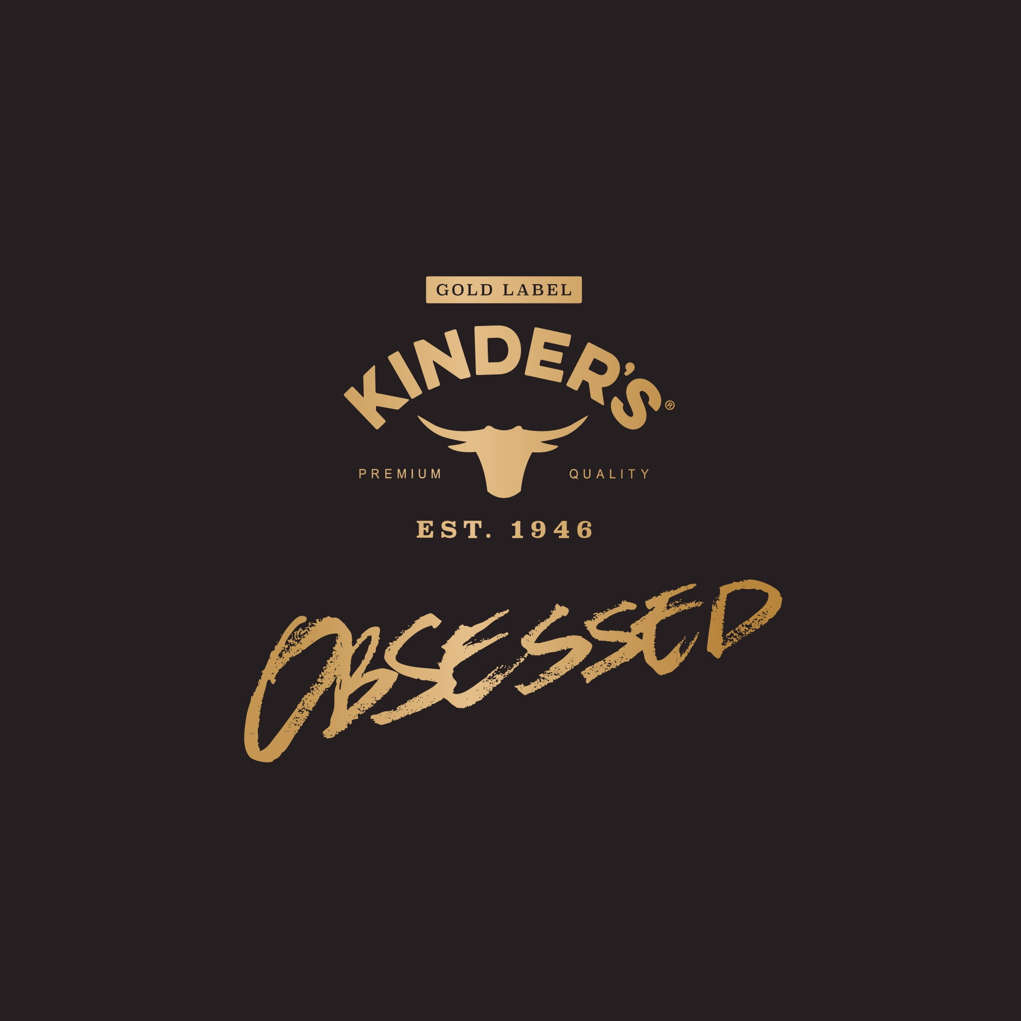 (6 pack) Kinder's Gold Label Founder's Reserve BBQ Sauce, 15.5 oz Squeeze Bottle