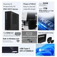 thumbnail image 2 of Msi PRO DP21 13M Business Mini Desktop, Intel Core i3-13100, 16GB RAM, 512GB SSD, Windows 11 Pro, 2 of 6