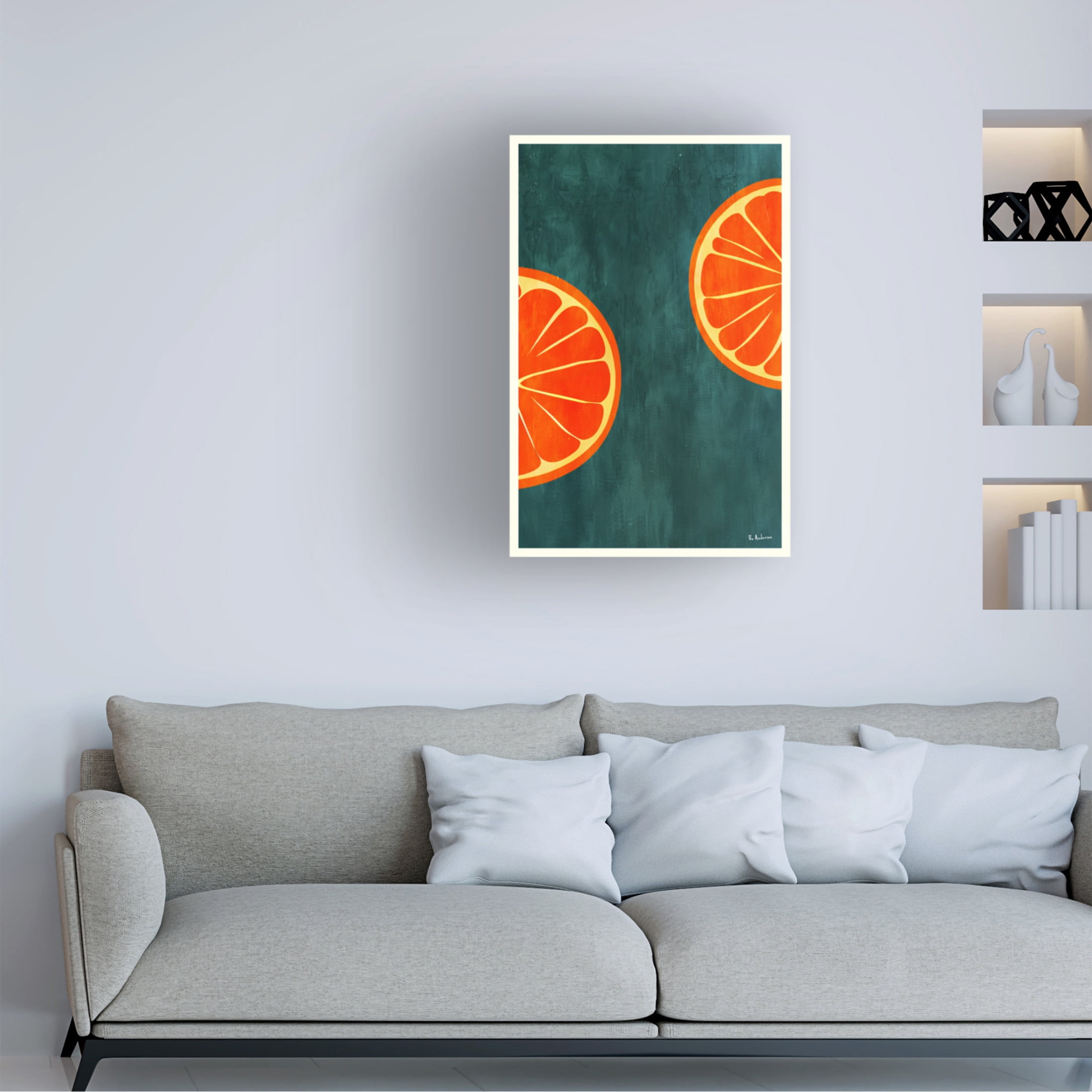 Canvas Wall Art - Bo Anderson 'You And Me' Wall Art for Living Room, Bedroom, or Office D?cor by Trademark Fine Art - 12 x 19 Inches
