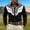 Black, variant on YANGXINX Mens Long Sleeve Button Down Shirts 2026 Carnival Western Cowboy Printed Stand Collar Tops Vintage Casual Party Classic Fit Clothes