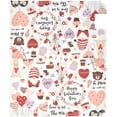 thumbnail image 2 of Valentine''s Day Mailbox Covers, Valentine''s Day Heart Balloon Gnome Mailbox Covers Oxford Cloth Post Box Cover with Magnetic Strip for Garden Yard Decor, 2 of 6
