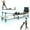 Pilates Reformer, variant on Syedee Pilates Reformer Box Set – 14" Anti-Deformation Circle with Padded Handles,Pilates Equipment for Home Gym Focusing on Toning Inner Thighs, Arms, and Core