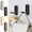 🔥 Black,Gold,Silver,Gray_New, variant on Gifts Dianli No-Drill Foldable Invisible Clothes Hook Space-Saving Fold-Down Coat Hook Heavy-Duty Adhesive Damage-Free Wall Mount for Entryway Foyer Bathroom Shoe Cabinet Wall Hanger