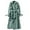 Green, variant on Trench Coat Women Double Windproof Classic Lapel Belted Long Outerwear Overcoat with Belt White, XXXL