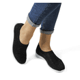 thumbnail image 4 of Tenis Confort de meter Mujer Flexi Tejido 28218 Negro Flexi Tejido, 4 of 4