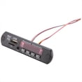 thumbnail image 2 of Placa Decodificadora Bluetooth MP3 5.0 DC 5V 12V Módulo de Radio FM para Automóvil Soporte TF USB AUX para Teléfono de Automóvil, 2 of 10