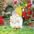 thumbnail image 7 of Milue Gnome Yard Stake Easter Yard Signs Gnome Shape Decorative Garden Stakes, 7 of 7