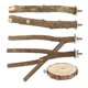 thumbnail image 1 of Soporte de Percha para pájaros YONGSHENG con Plataforma de madera 5 piezas para pájaros pequeños y medianos, 1 of 5