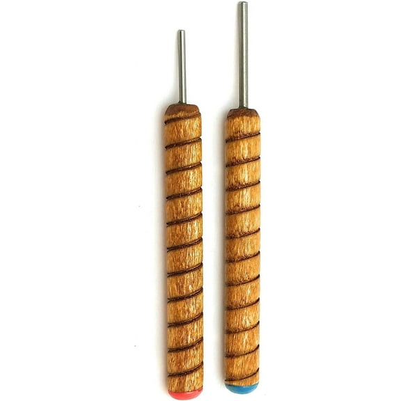 Paper Bead Quilling Tool Set of Two 1/8 Inch & 3/32 Inch Slotted Metal Winding Pin for Paper Jewelry Making