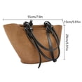 thumbnail image 4 of Bolso de hombro compuesto PP tejido trenzado de gran capacidad para mujer transpirable Lady Party Wdftyju Para Estrenar, 4 of 4