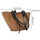 thumbnail image 4 of Bolso de hombro compuesto PP tejido trenzado de gran capacidad para mujer transpirable Lady Party Sywqhk Para Estrenar, 4 of 4