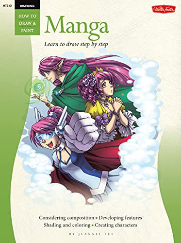 Drawing: Manga: Learn to draw step by step How to Draw Paint , Pre-Owned  Paperback 1600581935 9781600581939 Jeannie Lee 
