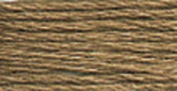 DMC Pearl Cotton Skein Size 5 27.3yd-Medium Beige Brown