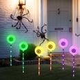 thumbnail image 7 of Set of 6 Garden Lights Halloween Decorations Outdoor, LED Battery Powered Globe Lights for Outside Yard Patio Pathway Party Halloween Decor, Halloween Eyeball Light, Halloween Lights Party Supplies, 7 of 7
