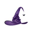 thumbnail image 1 of Sombreros de de Halloween puntiagudos, accesorios de disfraz, disfraz , sombrero de para fiesta de disfraces, suministros de Murciélago Hugo sombrero de halloween, 1 of 10