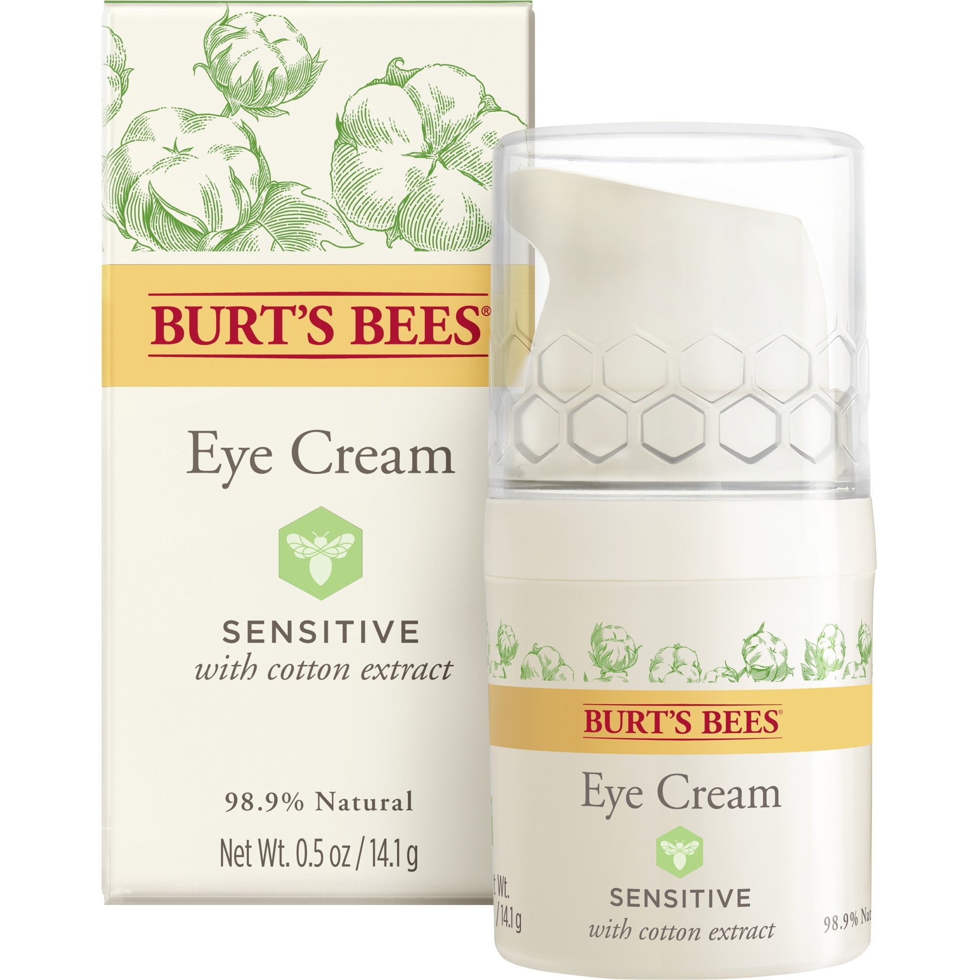 Burt's Bees Eye Cream for Sensitive Skin, 0.5 oz - Walmart.com
