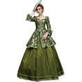 thumbnail image 2 of KEMAO Rococo Victorian Renaissance Costumes Baroque Marie Antoinette Dresses Historical Period 18th Century Dress, 2 of 3