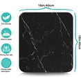 thumbnail image 5 of Coffee Bar Mat Rubber Dish Drying Mat For Kitchen Counter Coffee Mat for Home Bar Gift Kitchen Mat Coffee Bar Accessories Decorative Coffee Shop Chocolate Dish Drying Pad 16"X 18", 5 of 7