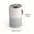 thumbnail image 1 of Air Purifiers For Bedroom Home, 4 Layers True HEPA Air Filter, 20db Quiet HEPA Filter For Dust Smoke Pollen Pet Dander Hair Odor,, 1 of 5