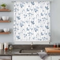 thumbnail image 5 of Branches Leaves Sheer Curtains 72 Inches Long, Spring Summer Botanical Wooden Rustic Light Filering Curtains, Breathable Simi Curtain Privacy Drapes for Living Room Bedroom Window Treatment, 5 of 9