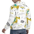 thumbnail image 4 of Bingfone Dinosaur On Excavator Men'S Drawstring Hoodie Long Sleeve Pocket Sweatshirts-4x-Large, 4 of 9