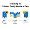 Walmart Family Mobile LG Journey, 16GB Black - Prepaid Smartphone