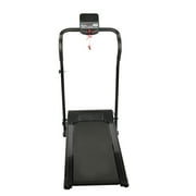 Masknan, 500W Running Training Fitness Electric Treadmill Running Machine Hsm-T04F, Black