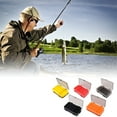 thumbnail image 4 of kurtrusly Fishing Tool Storage Box Solid Color Multi Compartment Replacement Bait Lure Fish Tools Case Organizer Accessories Black 1Set, 4 of 6
