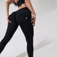 thumbnail image 5 of FUNUONY Workout Cargo Leggings With Pockets for Women Hidden Scrunch Butt Lifting Leggings Gym Yoga Pants Seamless High Waisted Workout Cargo Pants for Women Butt Lifting Leggings With Pockets for Wo, 5 of 7