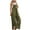 05# Dark Green, variant on RPVATI Linen Wide Leg Jumpsuits for Women Casual Adjustable Strap Baggy Overalls Loose Fit Sleeveless Palazzo Pants Rompers Dark Green S