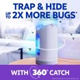 thumbnail image 5 of Indoor Light Fly Trap Starter Kit, Catches House Flies, Fruit Flies, Gnats & More - 1 Trap + 2 Refills, 5 of 9