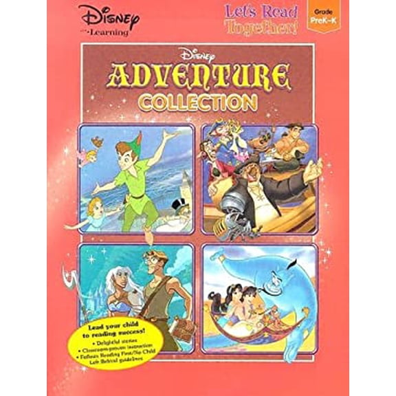 Pre-Owned Adventures Disney Lets Read Together Hardcover