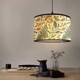 thumbnail image 4 of Sinyiin Multipurpose Table Lamps Shade Plant Theme Bamboo Iron Texture for Bedroom, 4 of 12
