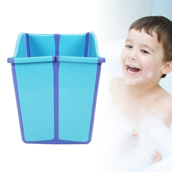 Portable Foldable Bathtub, Installation Free Soaking Bathtub Hot Bath Tub Ice Bath, Family Bathroom SPA Tub for Toddler Children Adult