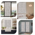 thumbnail image 7 of Window Privacy Film Black Grey Branches Stained Glass Window Film Decorative Sun Block Window Cover Vintage Art Farmhouse Window Clings Static Adhesive Sticker for Bathroom 17.7"x39.3", 7 of 7