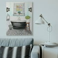 thumbnail image 5 of Stupell Industries Cute Bathroom Blue Watercolor Painting Super Canvas Wall Art by Elizabeth Medley, 5 of 5