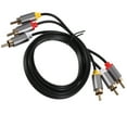 thumbnail image 3 of Audio Video Cable Speaker Amplifier Cable Dvd Player Connecting Cable Audio Cable (3RCA to 3RCA), 3 of 9