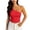 ZA-Red-tank tops for women, variant on Yourumao One Shoulder Tank Tops for Women Crop Slim Fit Tanks Sleeveless Y2k Tops Solid Dressy Casual Tees for Party Club