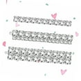 thumbnail image 4 of 3pcs Women Barrette Birthday Shiny Bobby Pins Crystals Fashion Gifts Rhinestone Valentines Pin Accessories Clips Diamond Hairpin Bang Ornaments Hair Day Silver Clip Crystal for, 4 of 5