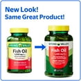thumbnail image 2 of Spring Valley Omega-3 Fish Oil Soft Gels, Heart Health Dietary Supplement, 1000 mg, 60 Count, 2 of 11
