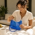 thumbnail image 6 of Stadium Approved Clear Crossbody Bag Waterproof Lightweight Organizer, PVC Transparent Purse for Concert Sports Travel Dorm Office Gym, 6 of 9