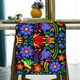 thumbnail image 5 of Linen Mexican Fiesta Table Runner 72 Inches Long Mexican Fiesta Themed Party Cinco De Mayo Home Kitchen Dining Room Table Decoration (Purple), 5 of 6