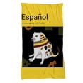 thumbnail image 1 of Cobija Frazada Manta Diseño de Libro Español Cheems Ultra Suave y Ligero Alta Calidad, 1 of 5