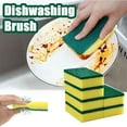 thumbnail image 7 of Ovzne Kitchen Cleaning Sponges - Eco-Friendly, Non-Scratch Scrub Sponges, Size 11X7X3Cm, 6-Pack, 7 of 7
