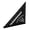 Black, variant on YAHHU 7 Inch / 17.8 cm 90 Degree Rafter Square Protractor Aluminum Alloy Woodworking Triangular Ruler Multi Angle Measuring Tool Black
