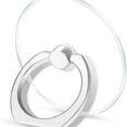 thumbnail image 2 of Transparent Clear Cell Phone Ring Grips Holder Kickstand 360° Rotation Finger Ring Stand for iPhone, 2 of 7